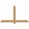 Ekena Millwork Eugene Smooth Timber Gable Bracket, Western Red Cedar, 72"W x 42"H x 1 1/2"D x 5 1/2"F, 14/12 Pitch GBW072X42X0206EUG00SWR - alternate 1